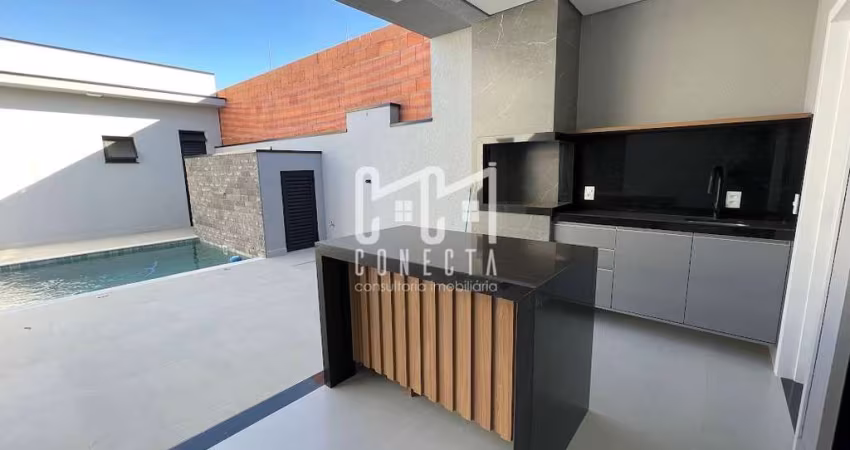 Casa Térrea em Indaiatuba, Condomínio Maria Cândida com 3 suítes - 193 m²