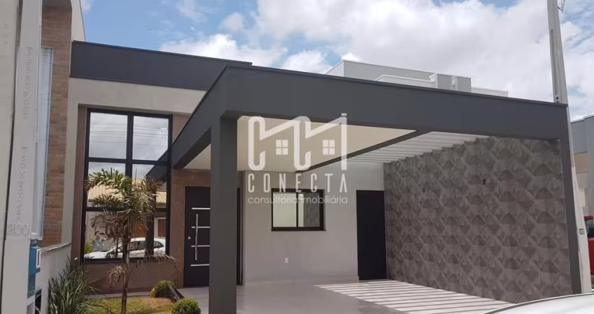 Casa Térrea em Indaiatuba, Condomínio Park Real com 3 quartos, 1 suíte - 105 m²