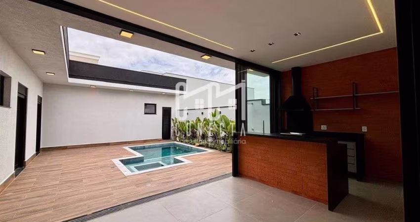 Casa Térrea em Indaiatuba, Condomínio Laguna com 3 suítes - 191,00 m²
