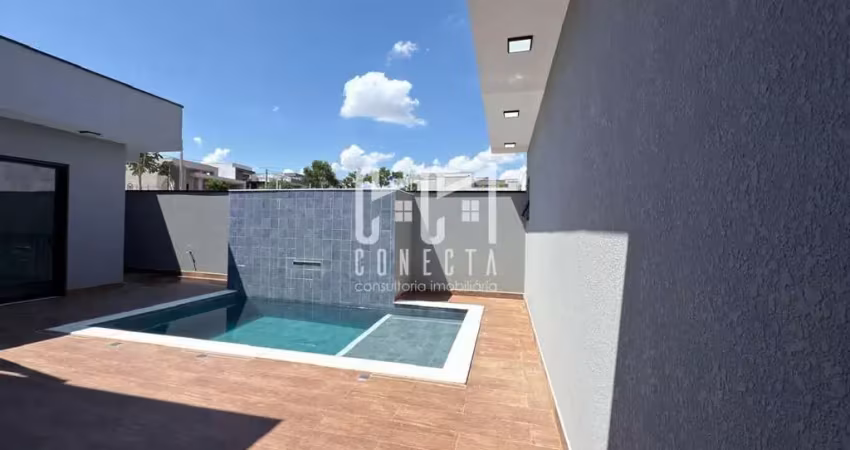Casa térrea em indaiatuba, condomínio laguna com 3 suítes - 190,00 m²