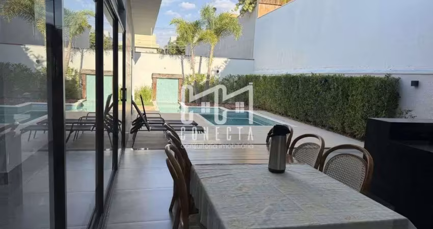 Casa em indaiatuba, condomínio helvétia park com 3 suítes - 255 m²