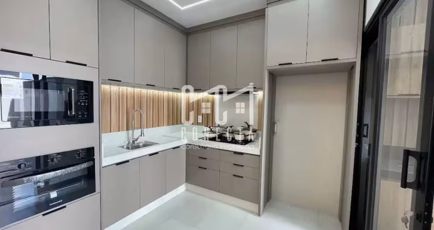 Casa em indaiatuba, condomínio gran reserve com 3 suítes - 120 m²