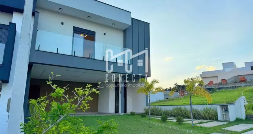 Sobrado em indaiatuba, condomínio gran reserve, 3 suítes, 164 m²