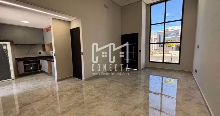 Casa em indaiatuba, condomínio gran reserve com 3 suítes - 135 m²