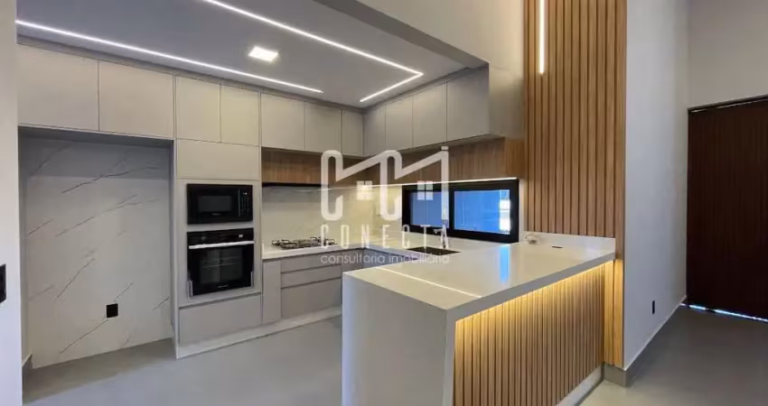 Casa em indaiatuba, condomínio gran reserve com 3 suítes - 140 m²