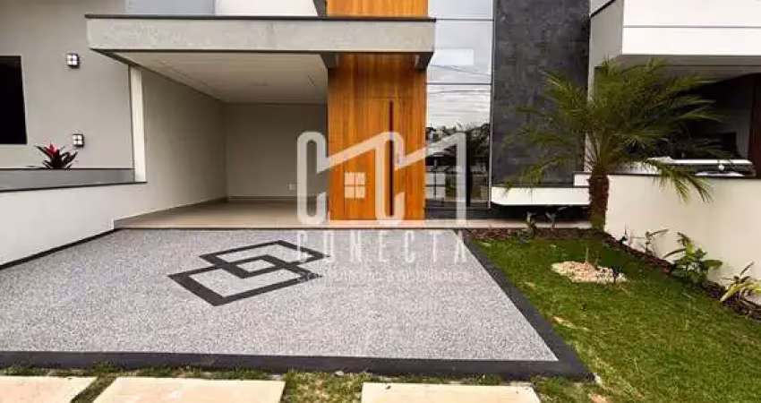 Casa em indaiatuba, condomínio gran reserve com 3 suítes - 136 m²