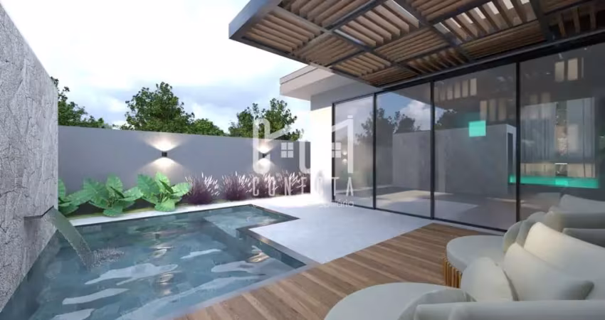 Casa térrea em indaiatuba, condomínio maria josé com 3 suítes - 226 m²