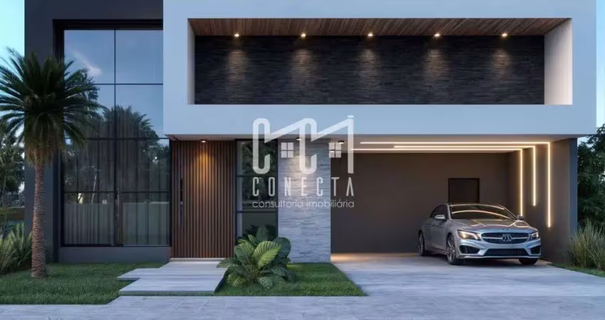 Casa térrea em indaiatuba, condomínio maria cândida com 3 suítes - 198 m²