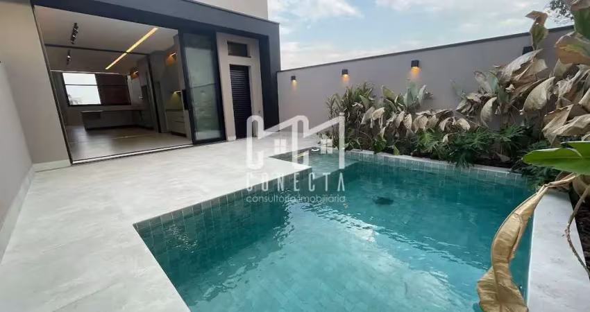 Casa térrea indaiatuba -sp, condomínio sapezal 3 suítes 212m2 com escritório