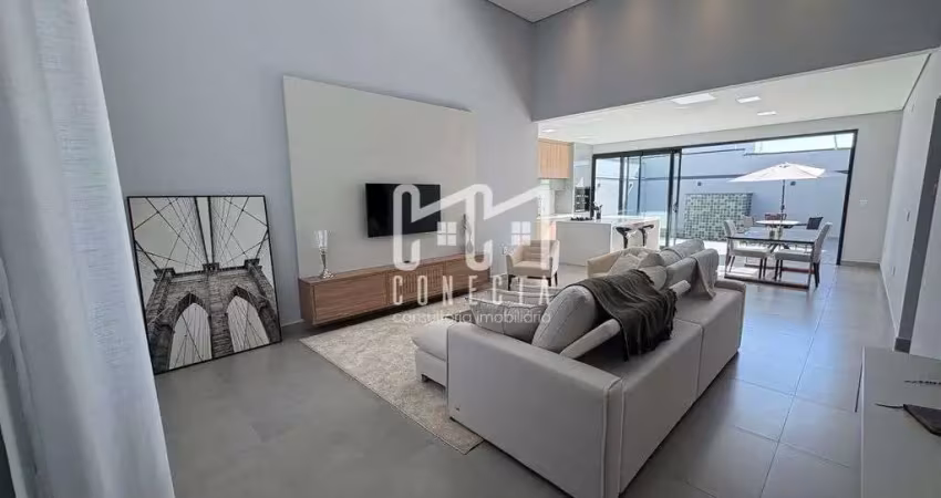 Casa térrea, residencial milano com 3 suítes - 185 m²