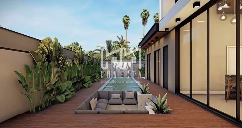 Casa térrea em indaiatuba, condomínio villa dos pinheiros com 3 suítes - 267 m²