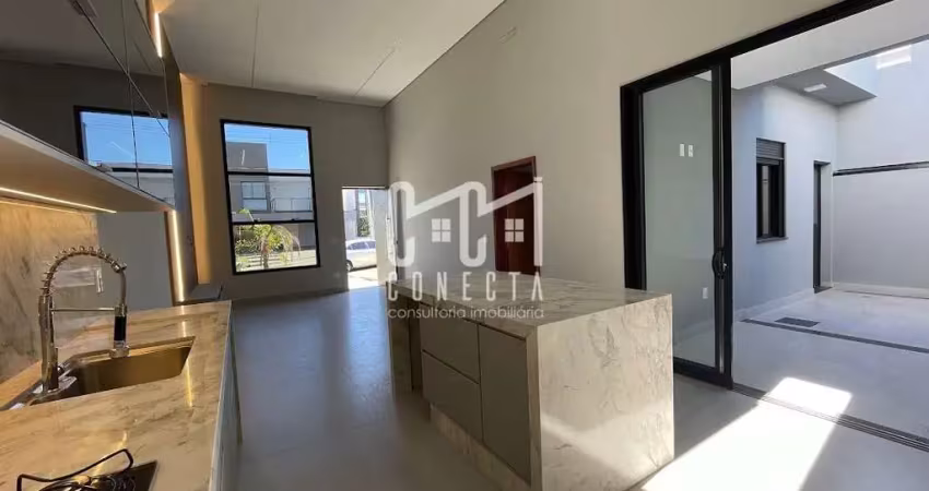 Casa térrea indaiatuba, condomínio viena com 3 quartos, sendo 3 suítes - 150 m²