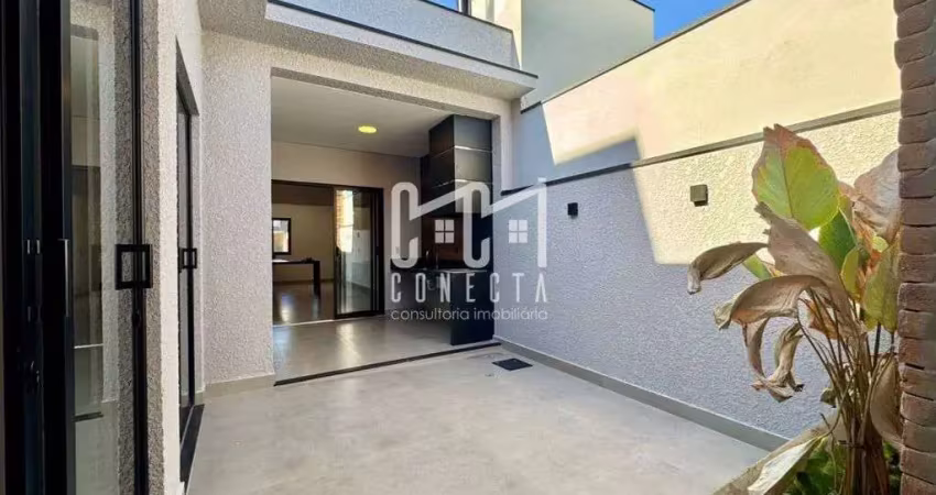 Casa em indaiatuba, condomínio gran reserve com 1 suíte - 142m²