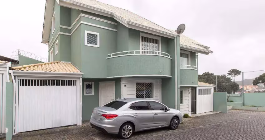 Sobrado com 3 dormitórios para alugar, 122 m² por r$ 3.348,33/mês - alto boqueirão - curitiba/pr
