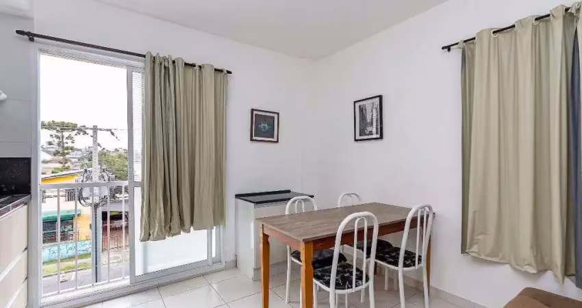 Apartamento com 1 dormitório para alugar, 28 m² por r$ 1.650,00 + taxas/mês - rebouças - curitiba/pr