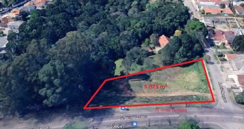 Terreno à venda, 3023 m² por R$ 5.000.000,00 - Santa Felicidade - Curitiba/PR