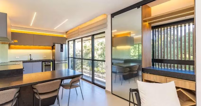 Apartamento com 1 dormitório à venda, 73 m² por r$ 883.890,00 - mossunguê - curitiba/pr