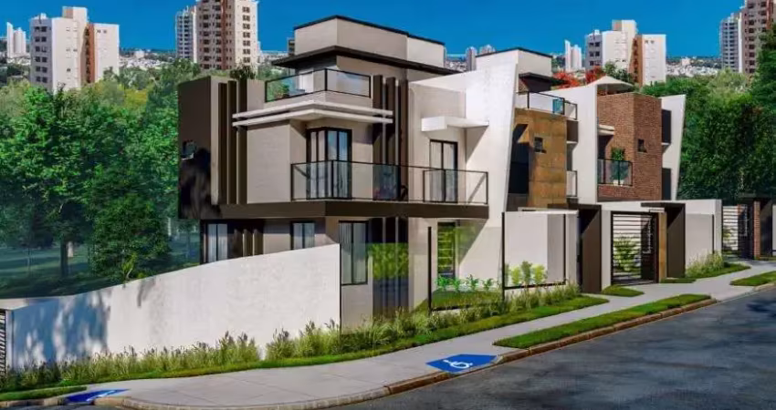 Sobrado com 3 dormitórios à venda, 172 m² por R$ 1.087.000,00 - Santa Cândida - Curitiba/PR