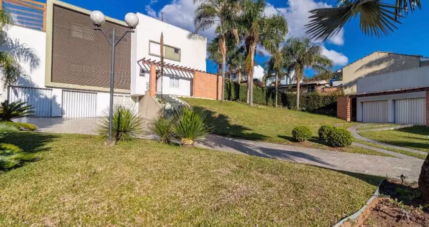Casa com 4 dormitórios (2 suítes) à venda, 450 m² por r$ 4.499.000 - uberaba - curitiba/pr