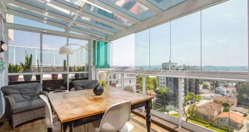 Cobertura com 3 quartos à venda, 179 m² por r$ 1.950.000 - boa vista - curitiba/pr