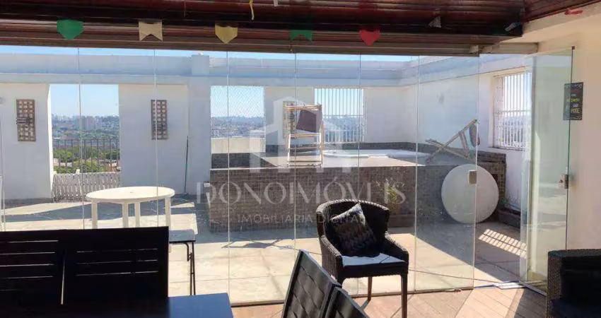Cobertura à venda 4 quartos 4 suítes rudge ramos são bernardo do campo 1.950.000,00