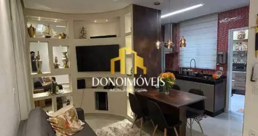 Apartamento à venda 2 quartos 1 suíte parque das nações santo andré 580.000,00