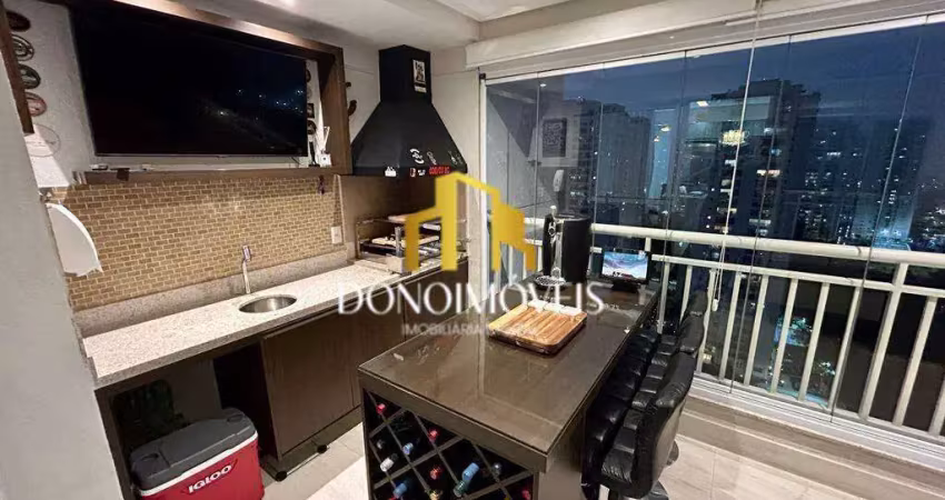Apartamento para aluguel trilogy home centro são bernardo do campo 9.500,00