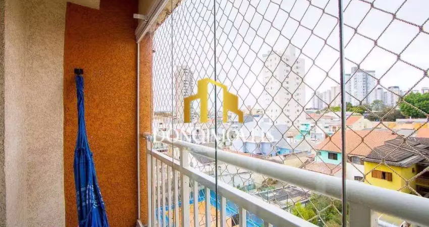 Apartamento 2 quartos (1 suíte) na vila américa, santo andré – 50 m²