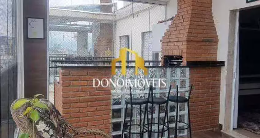Cobertura no blues urban e city 153 m² - nova petropolis - sbc