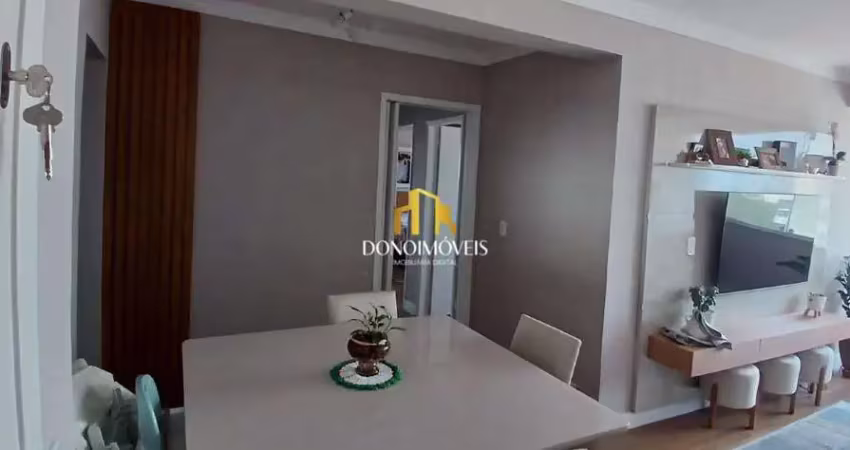 Apartamento a venda no edificio dona paulina 73m² , centro - sbc