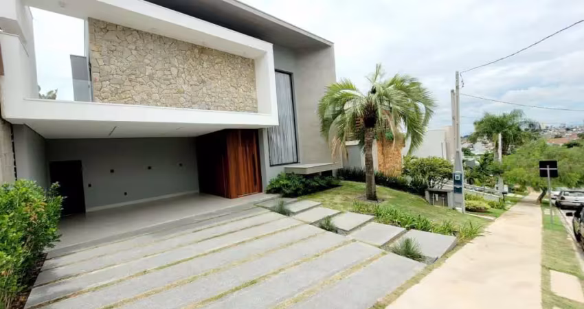 Lindo e imponente sobrado à venda, com quatro suítes , condominio helvetia park em indaiatuba, sp