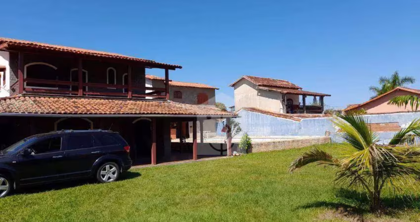 Casa com 3 dormitórios à venda, 426 m² por r$ 600.000,00 - jardim interlagos (ponta negra) - maricá/rj