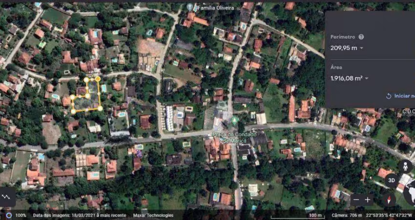 Terreno à venda, 1912 m² por r$ 600.000,00 - condado de maricá - maricá/rj
