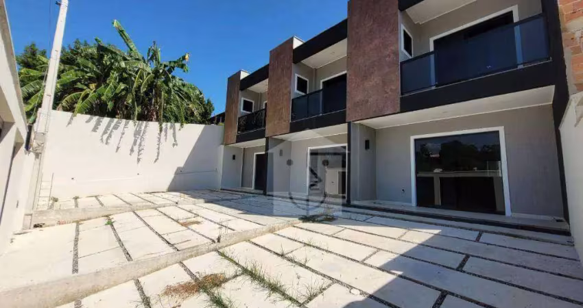 Casa à venda, 86 m² por r$ 390.000,00 - condado de maricá - maricá/rj