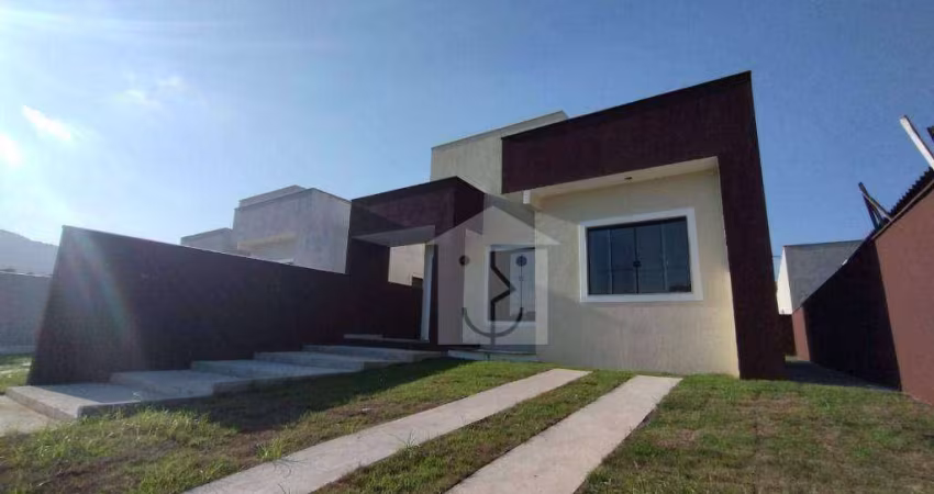 Casa com 2 dormitórios à venda, 70 m² por R$ 389.000,00 - Caxito - Maricá/RJ