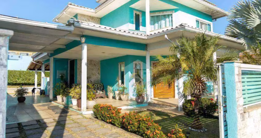 Casa com 5 dormitórios à venda, 272 m² por r$ 1.100.000,00 - flamengo - maricá/rj