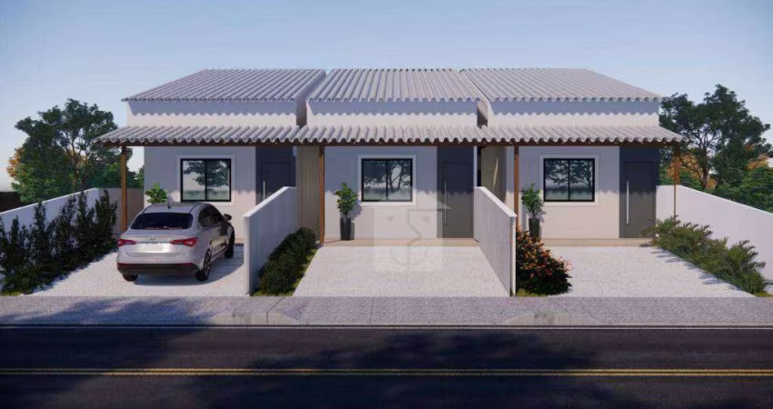 Casa com 2 dormitórios à venda, 80 m² por R$ 350.000,00 - Guaratiba - Maricá/RJ