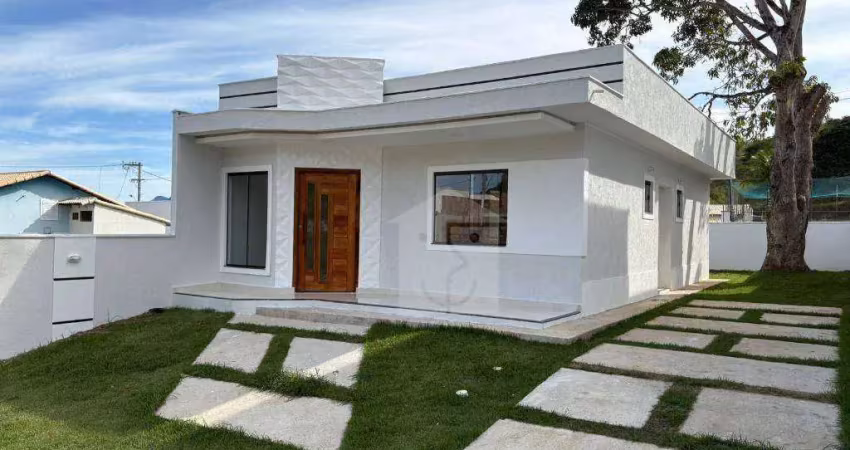 Casa com 2 dormitórios à venda, 79 m² por r$ 470.000,00 - caxito - maricá/rj