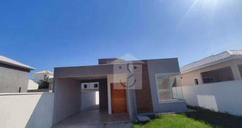 Casa com 2 dormitórios à venda, 82 m² por R$ 420.000 - Pindobas - Maricá/RJ