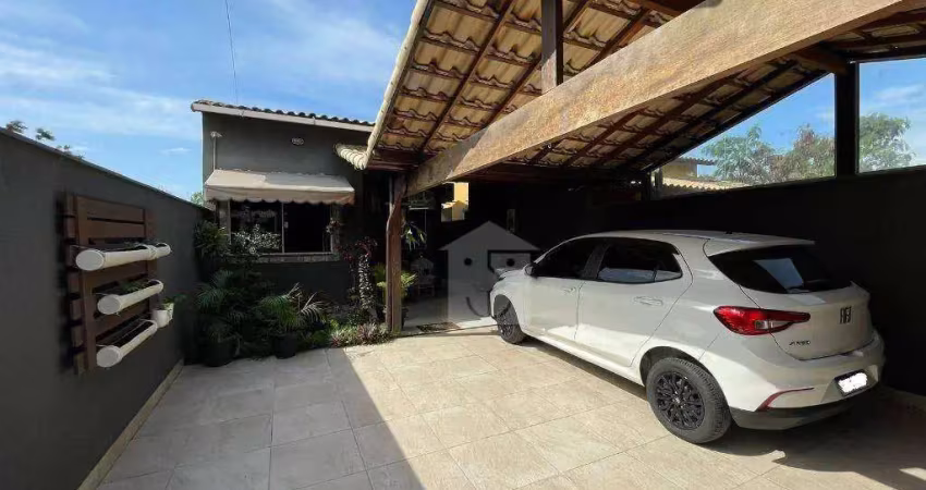 Casa com 2 dormitórios à venda, 78 m² por r$ 520.000,00 - jardim atlântico leste (itaipuaçu) - maricá/rj
