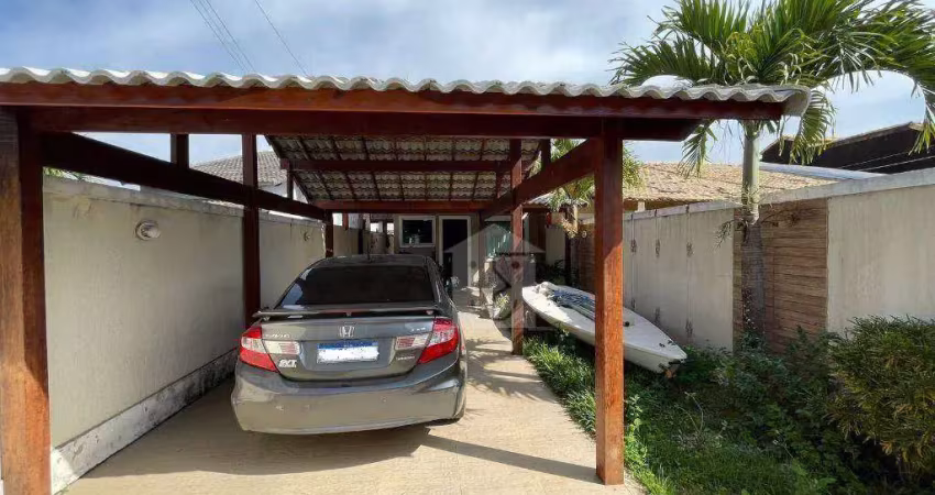 Casa com 2 dormitórios à venda, 78 m² por r$ 550.000 - jardim atlântico leste (itaipuaçu) - maricá/rj