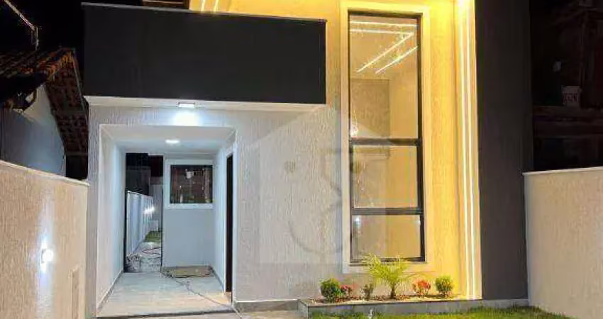 Casa com 2 dormitórios à venda, 82 m² por r$ 500.000,00 - jardim atlântico leste (itaipuaçu) - maricá/rj