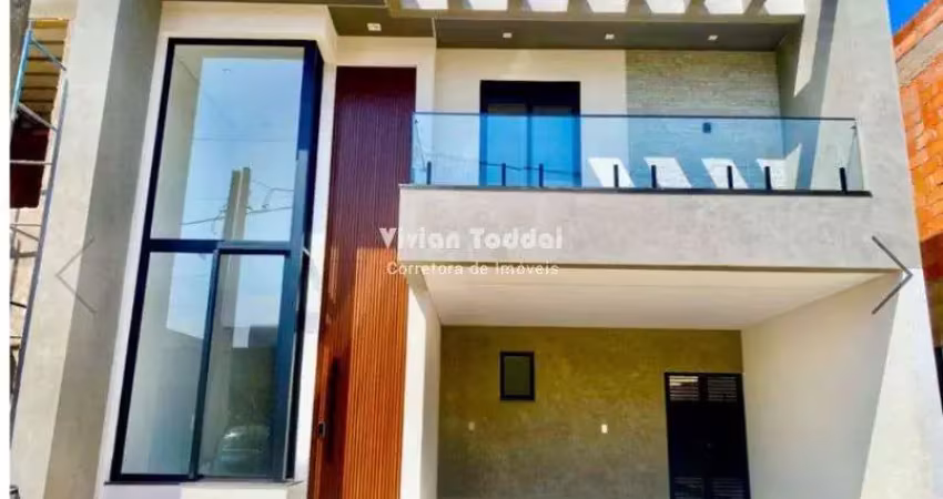 Casa em condomínio fechado com 3 quartos à venda na Rua Geraldo Antônio Pereira, Gramadão, Jundiaí