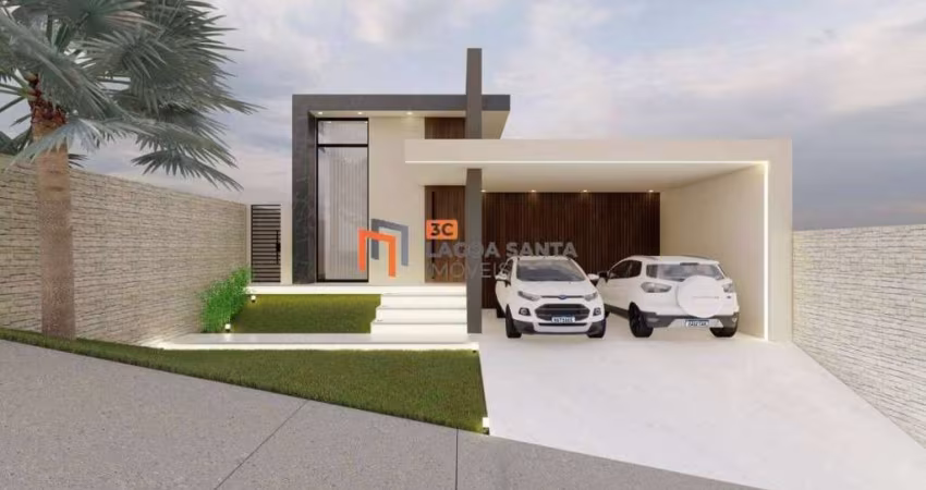 LINDA CASA EM CONSTRUÇÃO PRÓXIMO AV. DE INTEGRAÇÃO - LAGOA SANTA