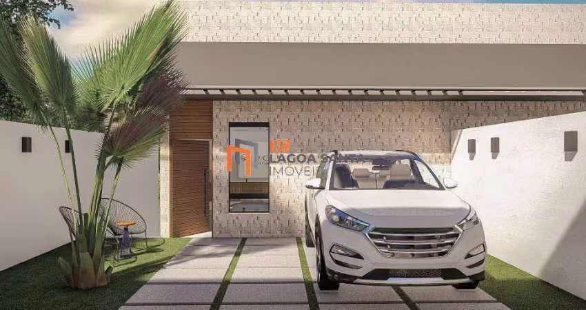 Linda casa em fase de construção no villa paradiso - lagoa santa