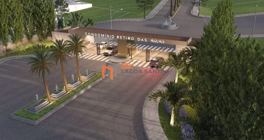LANÇAMENTO FASE II CONDOMÍNIO RETIRO DAS ÁGUAS - LOTES A PARTIR DE 360 M²