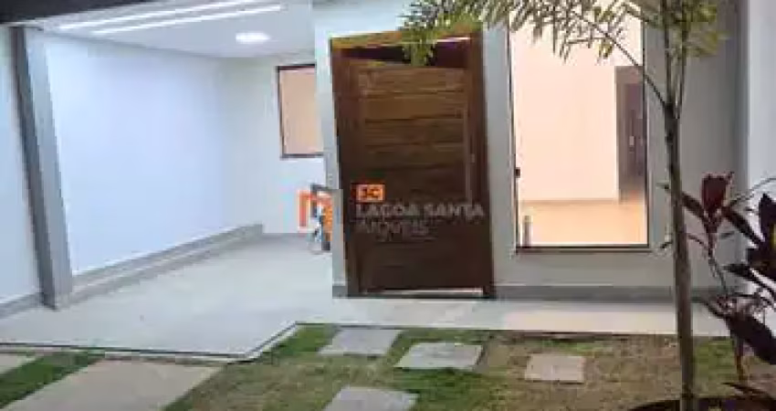 Casa de três quartos no bairro residencial visão em lagoa santa