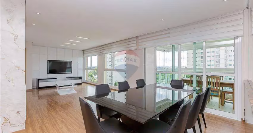 Apartamento para locação no infinity e previlege com 174m², 3 suítes e 3 vagas por r$ 13.200,00 no ecoville, curitiba/pr.