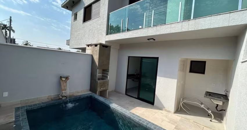 Casa para Venda em Itanhaém, São Fernando, 2 dormitórios, 2 suítes, 1 banheiro, 1 vaga