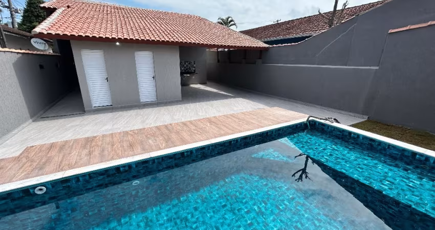 Casa no bairro Belas Artes em Itanhaém, no litoral sul de São Paulo